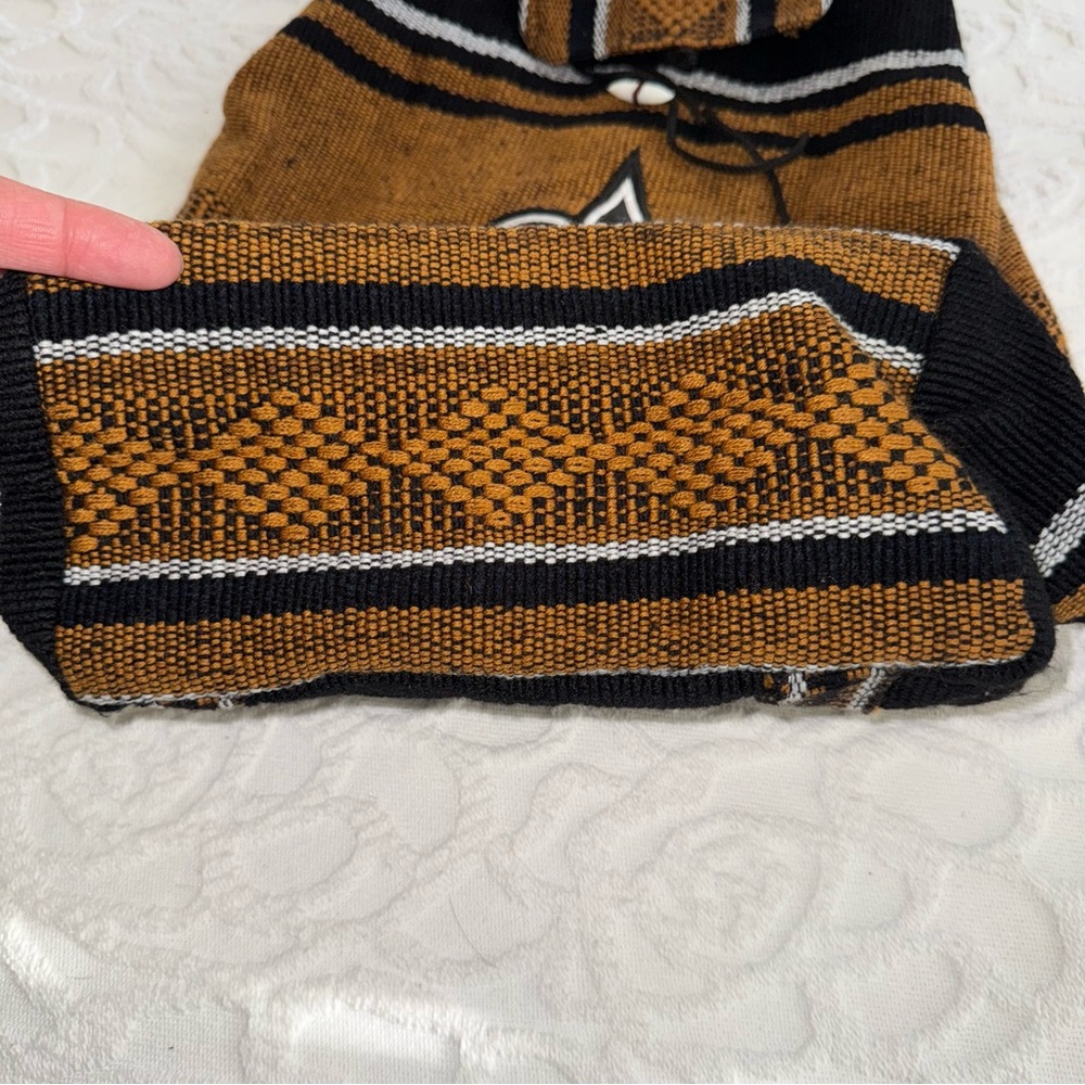 New Orleans Saints Falsa Rug Drawstring Backpack - Picture 4 of 8